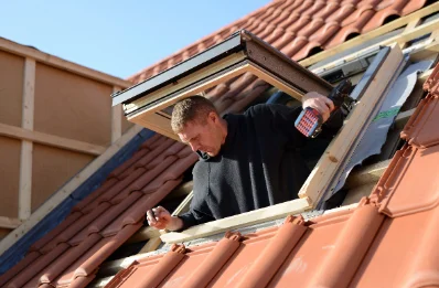 Pose de fenêtres de toit Velux à Vaudreching